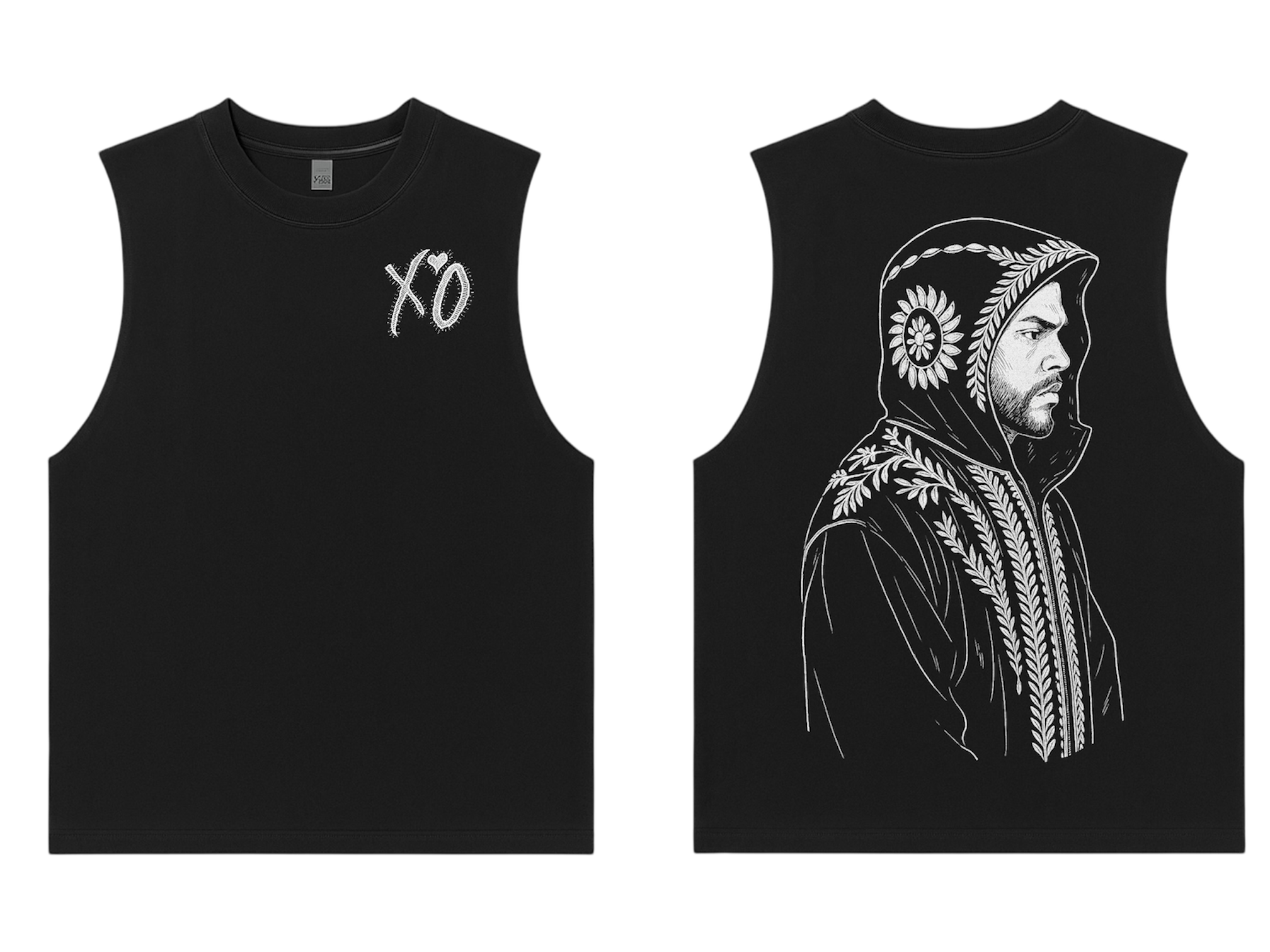 XO Sleeveless Tee