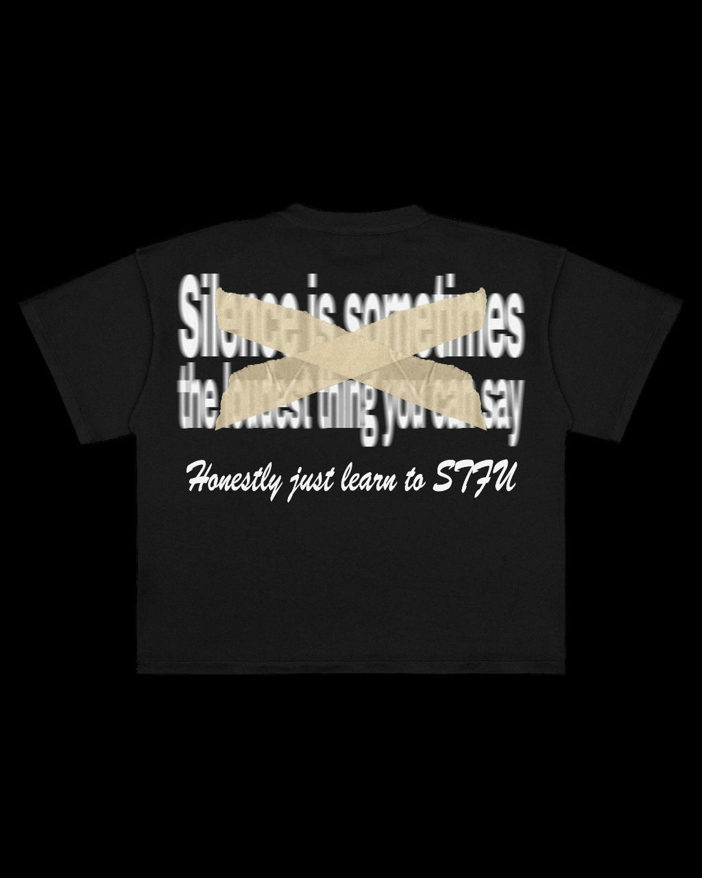 Silence is Sometimes Graphic Tee