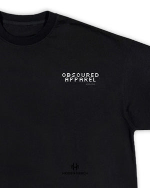 Obsured Apparel Black Tee