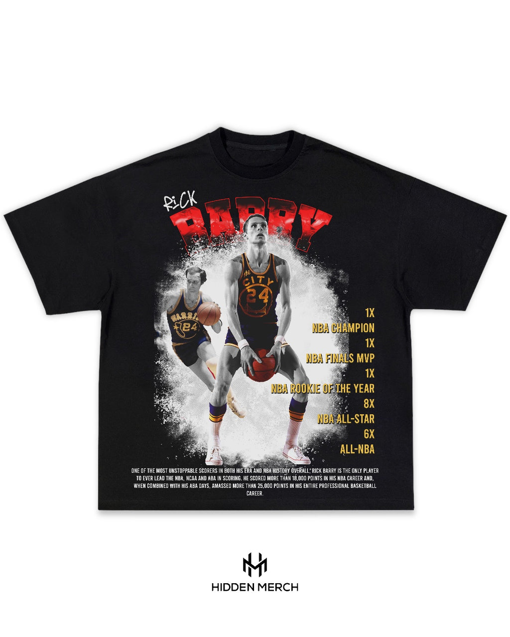 Rick Barry Graphic Tee 🏀